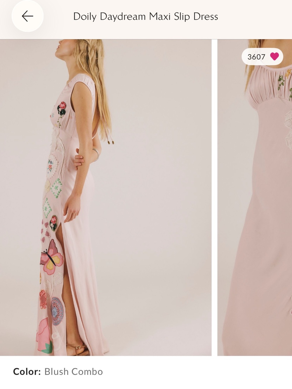 Free people doily daydream maxi dress sold out style